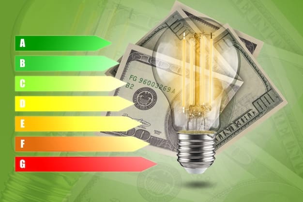 A split-screen image comparing a high energy bill on one side and a significantly lower negotiated bill on the other, visually representing the power of negotiation.